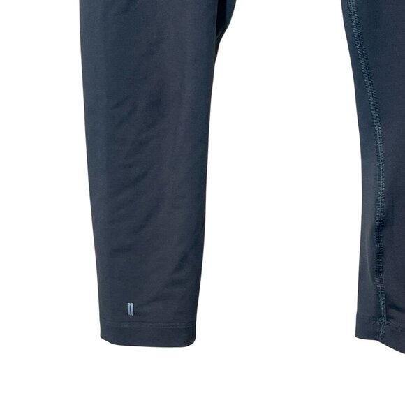 Nobull Womens Black 7/8 Workout Leggings Medium High-Waist Stretch Fabric Breath - Picture 2 of 6